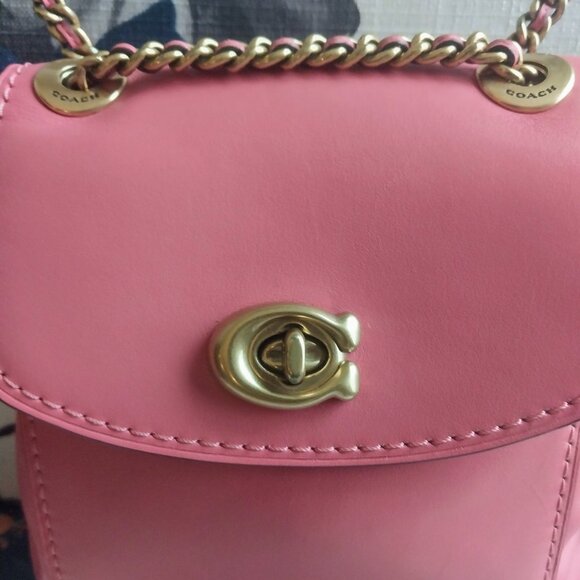 Coach Backpack Parker convertible pink bag Mini - Picture 1 of 11